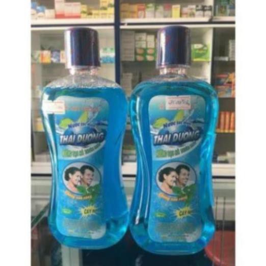 Nước súc miệng Bạc hà Thái Dương 500ml