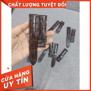 Dây Đồng Hồ Nam & Nữ chuẩn da cá sấu