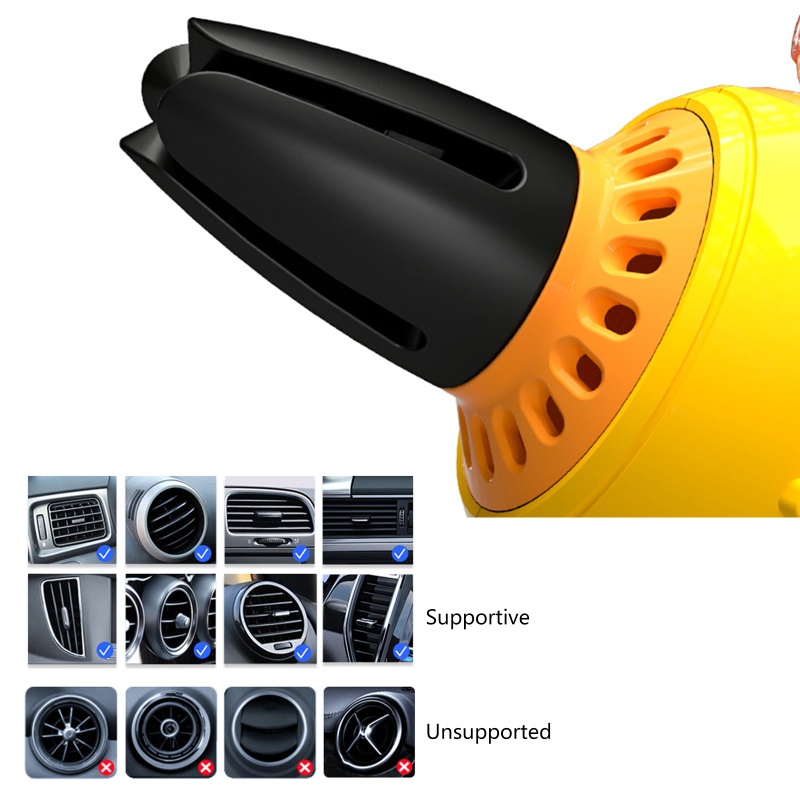 Phụ Kiện Trang Trí Lỗ Thông Gió Xe Hơi Hình Động Vật Đang Bay Dễ Thương