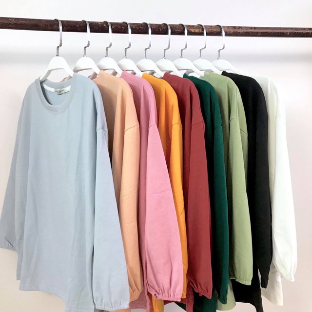 🔥BEST SELLER🔥: ÁO THUN TAY DÀI BO NHÚN TRƠN UZZANG SIÊU HOT CỰC XINH | BigBuy360 - bigbuy360.vn