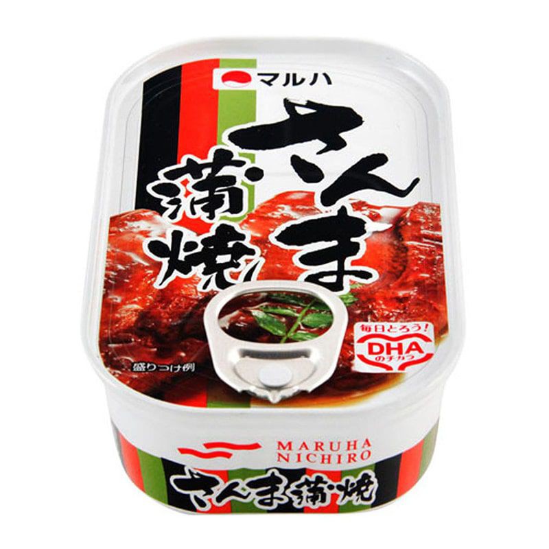 Cá sanma cắt lát đóng hộp hiệu Maruha Nichiro hộp 100g