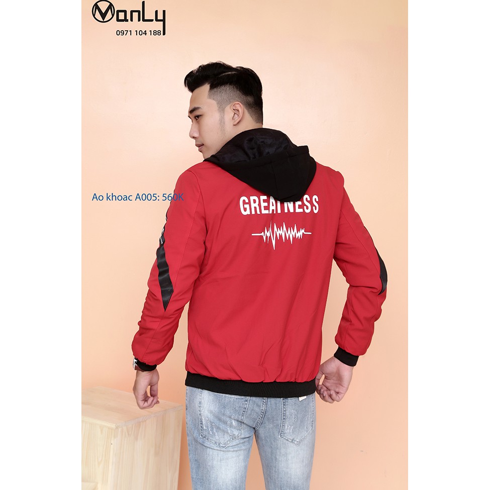 Áo khoác lót nỉ có mũ