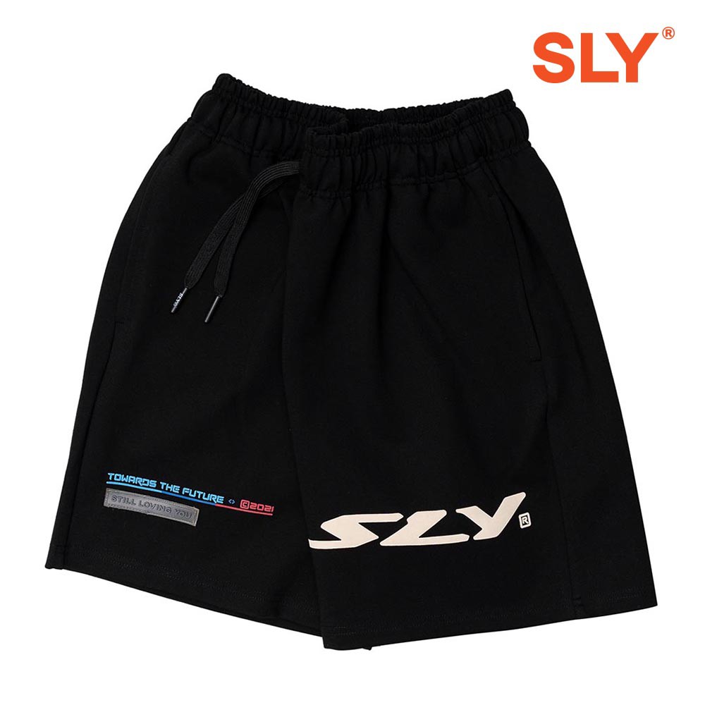 [Mã INCU50 giảm 50K đơn 250K] Quần Short vải Picigen SLY Future màu đen | BigBuy360 - bigbuy360.vn