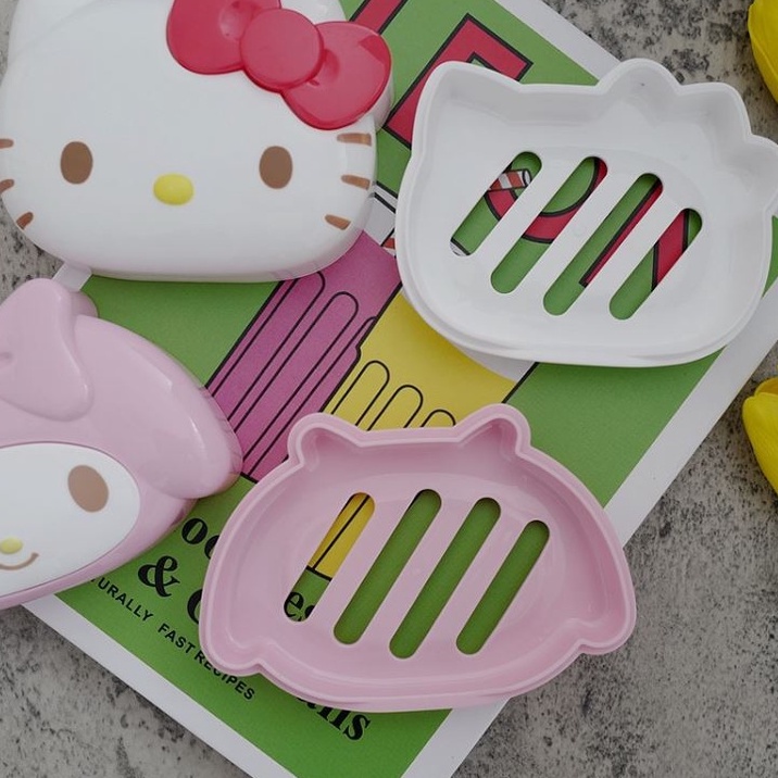 Khay Đựng Xà Phòng Kitty Dễ Thương