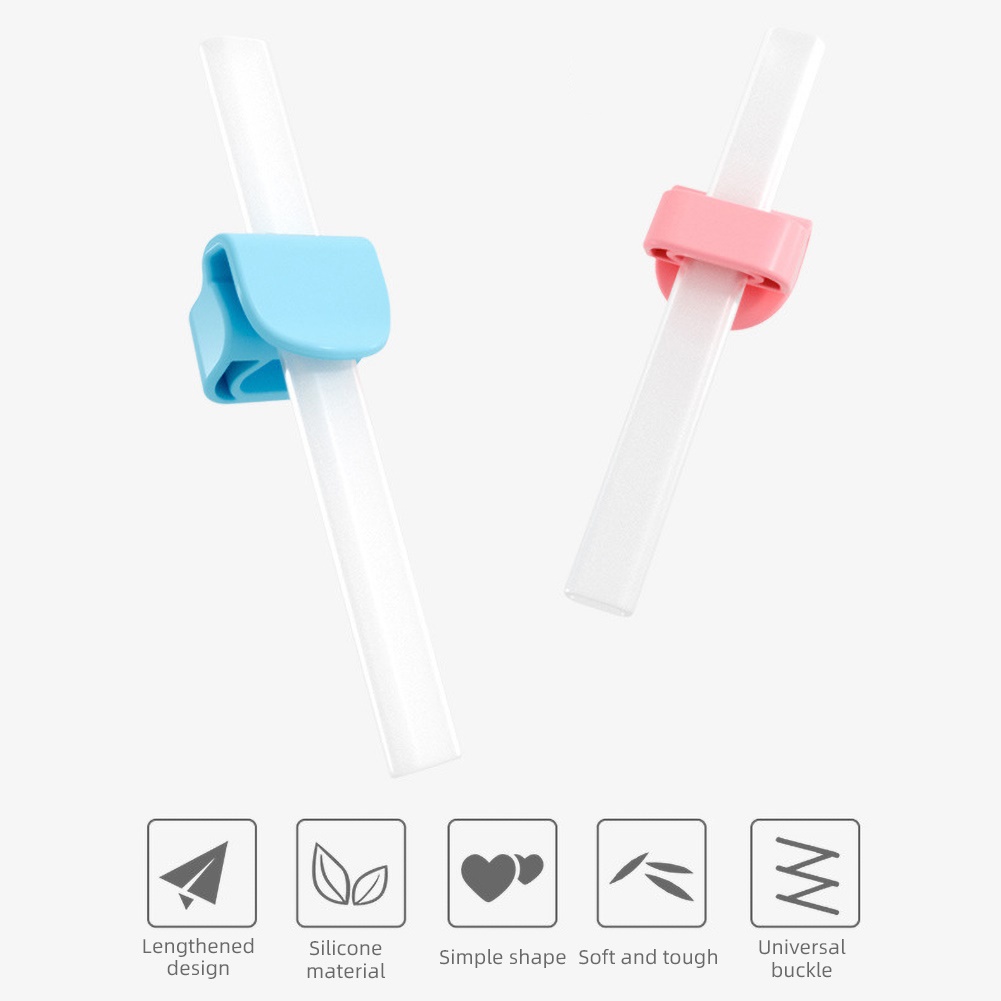 Ống Hút Silicon Tái Sử Dụng Tiện Dụng Cho Bé