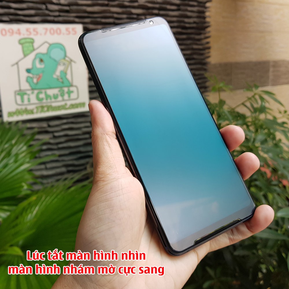 [Nhám Chống Vân Tay][Ảnh Thật] Kính CL Asus Rog Phone 3 ZS661KS/ Rog 3 Strix Cường Lực