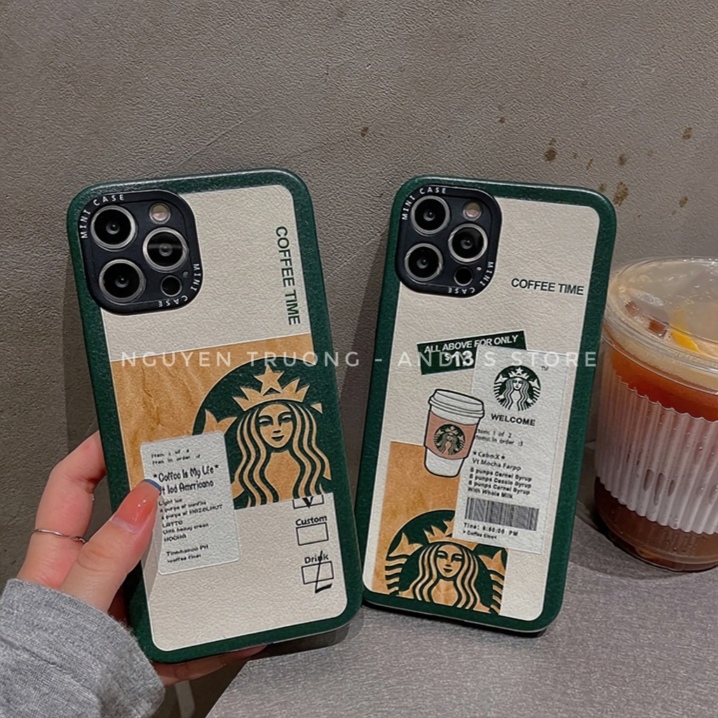 Ốp iPhone Starbucks iP XsMax/IP11/11ProMax/IP12/12Pro/12ProMax/IP13/13Pro/13ProMax