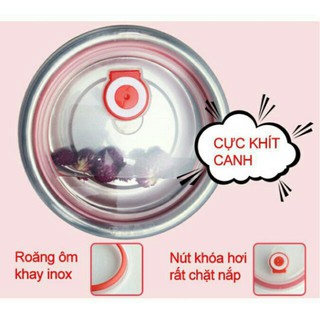 Hộp Cơm Cắm Điện Hâm Nóng Inox Cao Cấp 3 Tầng Đa Năng Làm Nóng Nhanh An Toàn Chính Hãng - HÀNG MỚI VỀ