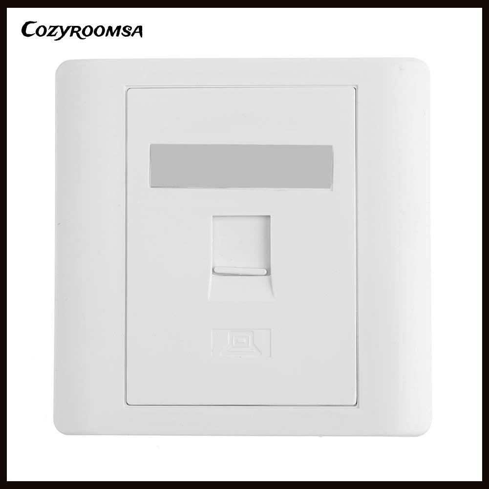 Ổ cắm điện thoại gắn tường tích hợp mạng LAN tiện dụng