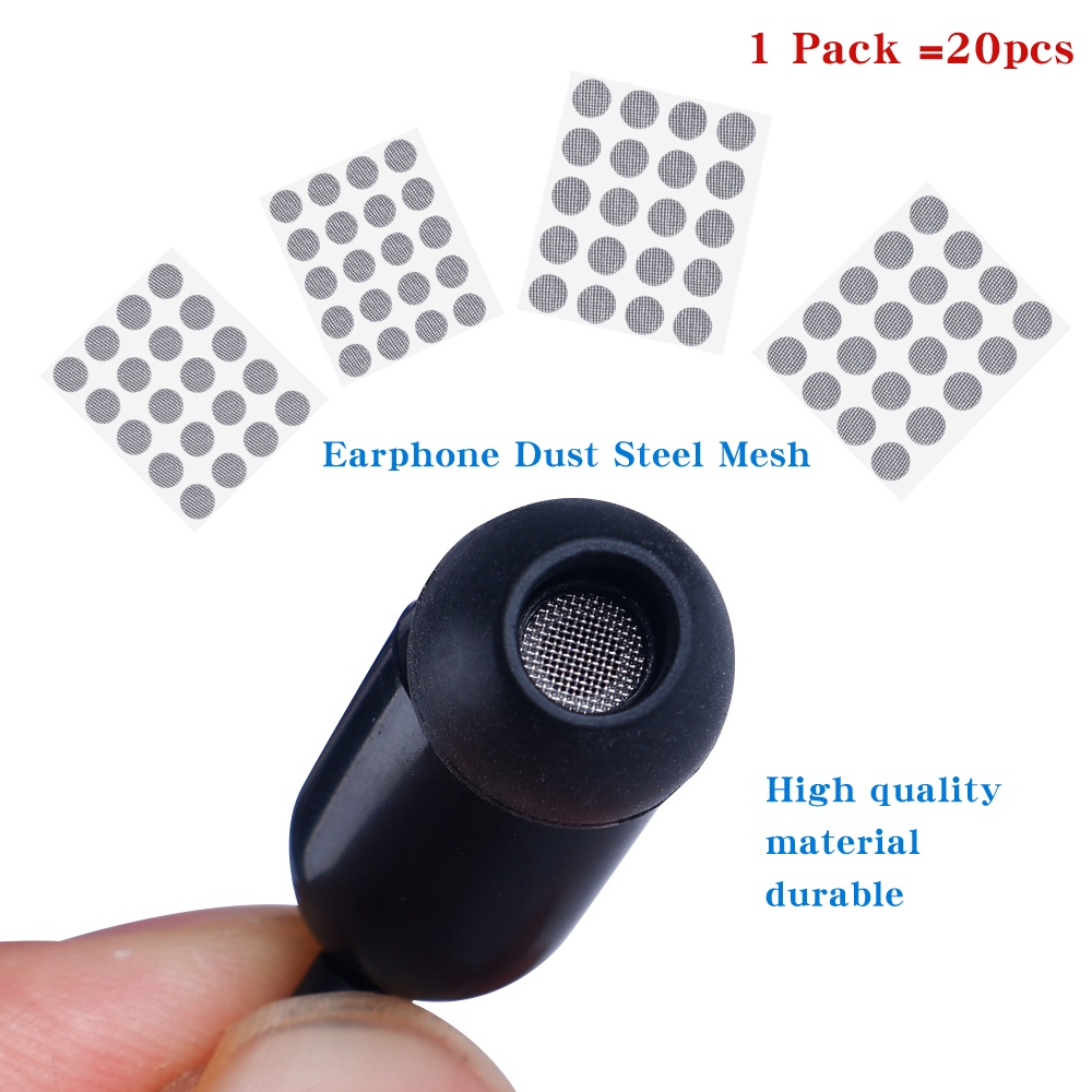 Set 20 Lưới Thép Bọc Tai Nghe Chống Bụi 4mm 4.2mm 4.7mm 5mm