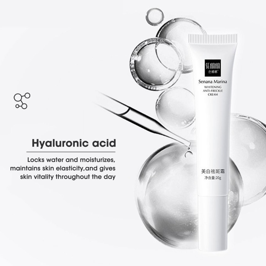 Kem Hỗ trợ giảm tàn nhang Làm Trắng Da Dưỡng Ẩm 20g