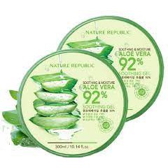 Gel Nha Đam Nature Republic Aloe Vera 92% Dưỡng Da