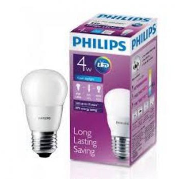 ( Hàng_Chính hãng) Bóng LED miniBulb Philips 4-40W E27,350ml,P45(APR),6500k-Trắng