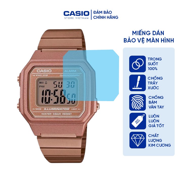 Miếng dán màn hình đồng hồ Casio - Dùng cho đồng hồ Casio B650WC