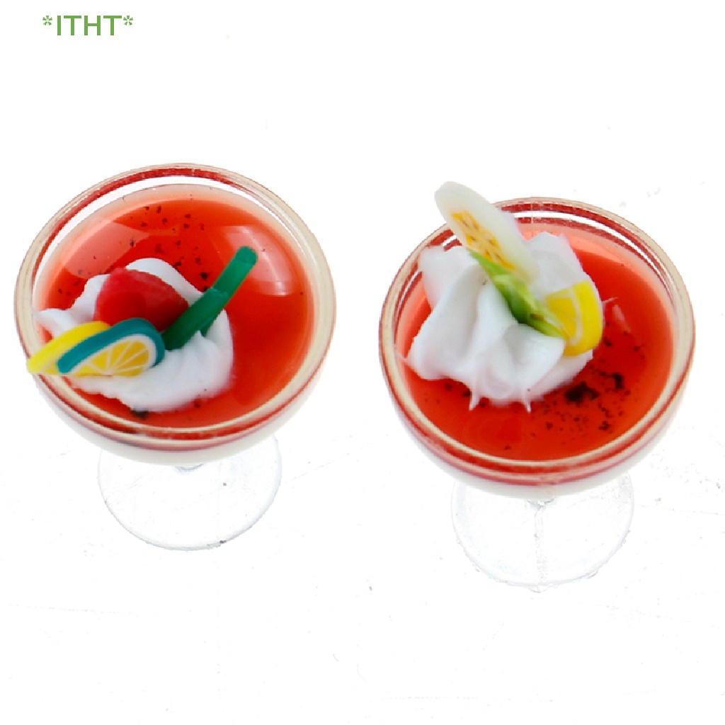 Ly Kem Sữa Chua 1: 12 Dùng Trang Trí Nhà Búp Bê Mới