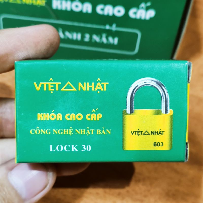 [Giá tốt nhất] Ổ khoá VIỆT NHẬT cao cấp 30mm