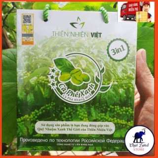 Cà Phê Xanh Thiên Nhiên Việt tem cào chính hãng 10 gói
