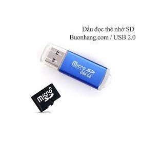 Đầu Đọc Thẻ Nhớ Micro SD Mini Tốc Độ Đọc Ổn Định Siêu Bền - Bh 3 Tháng