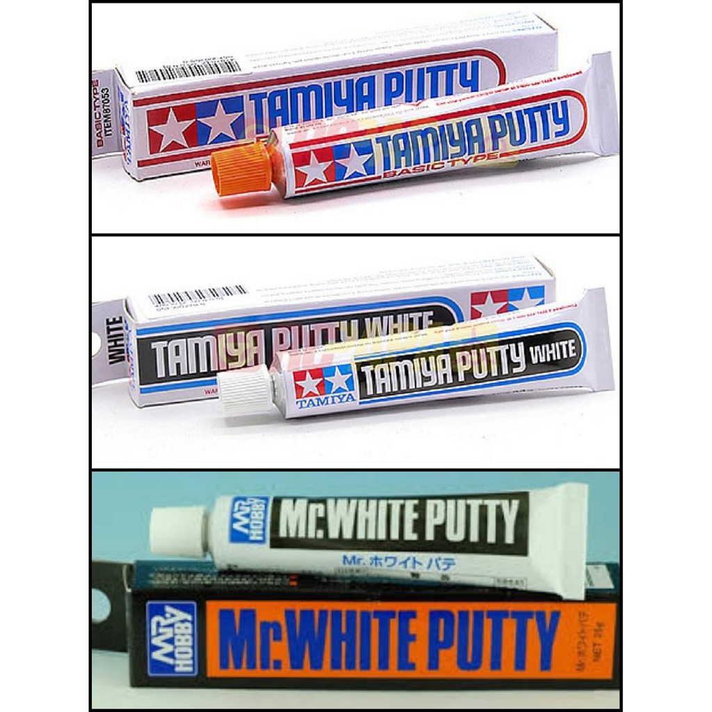 Keo sửa chữa trám mô hình Putty kem / lỏng - Tamiya Mr hobby