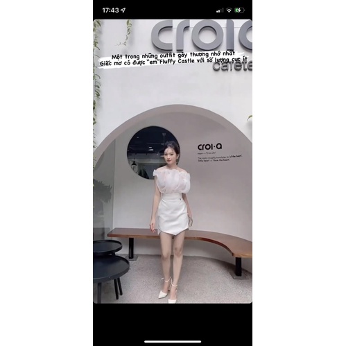 Váy Fluffy Castle của So Young