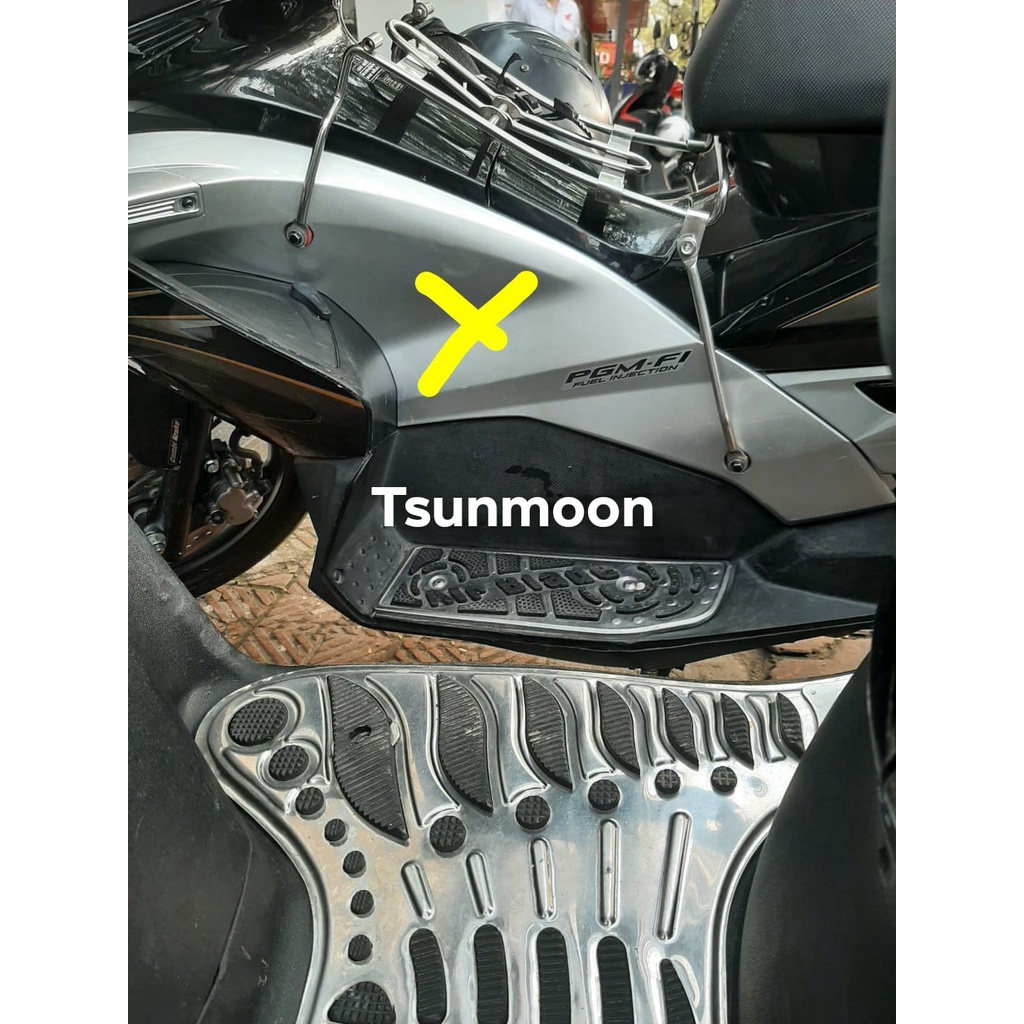 ốp yếm bên ốp cạnh bình xăng ab 2010 fi chưa tem air blade 110 fi 2010 honda