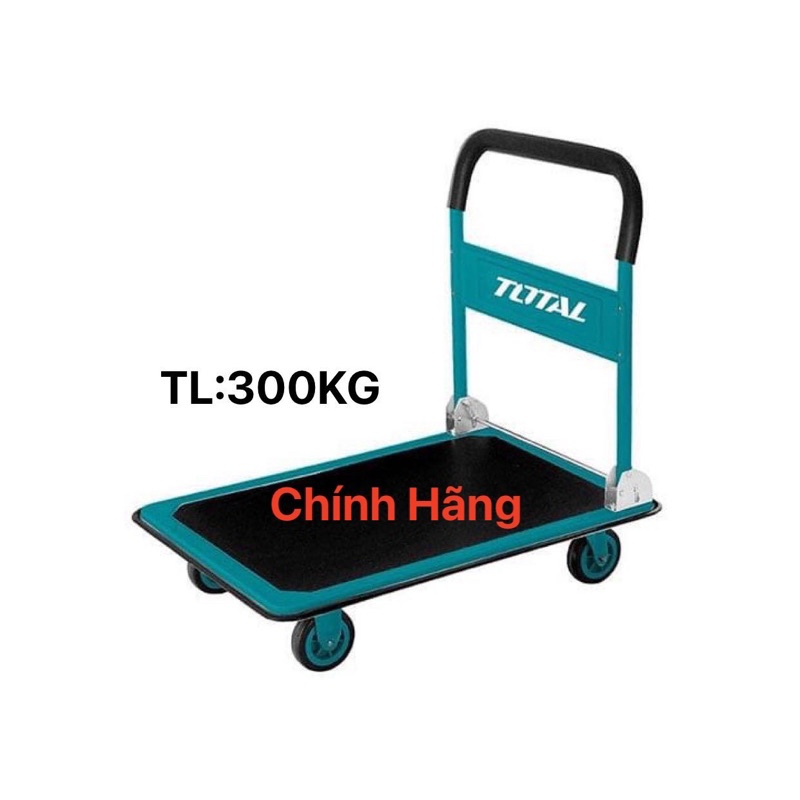 TOTAL Xe đẩy hàng bằng tay có thể gập lại THTHP13002 (Cam kết Chính Hãng 100%)