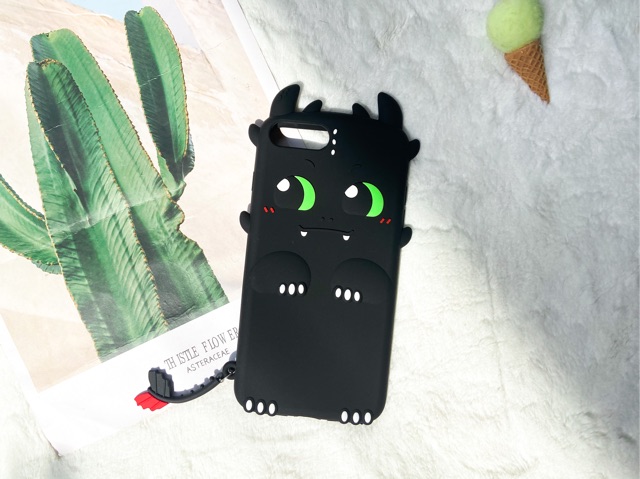 Ốp couple răng sún toothless đáng yêu
