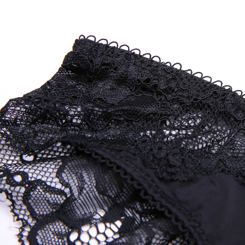 Quần lót VARSBABY N094 lưng thấp phối ren siêu mỏng thông thoáng thời trang size S-XL