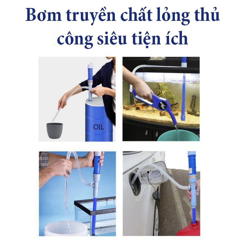 ỐNG BƠM SIÊU TỐC HÚT MỌI LOẠI CHẤT LỎNG