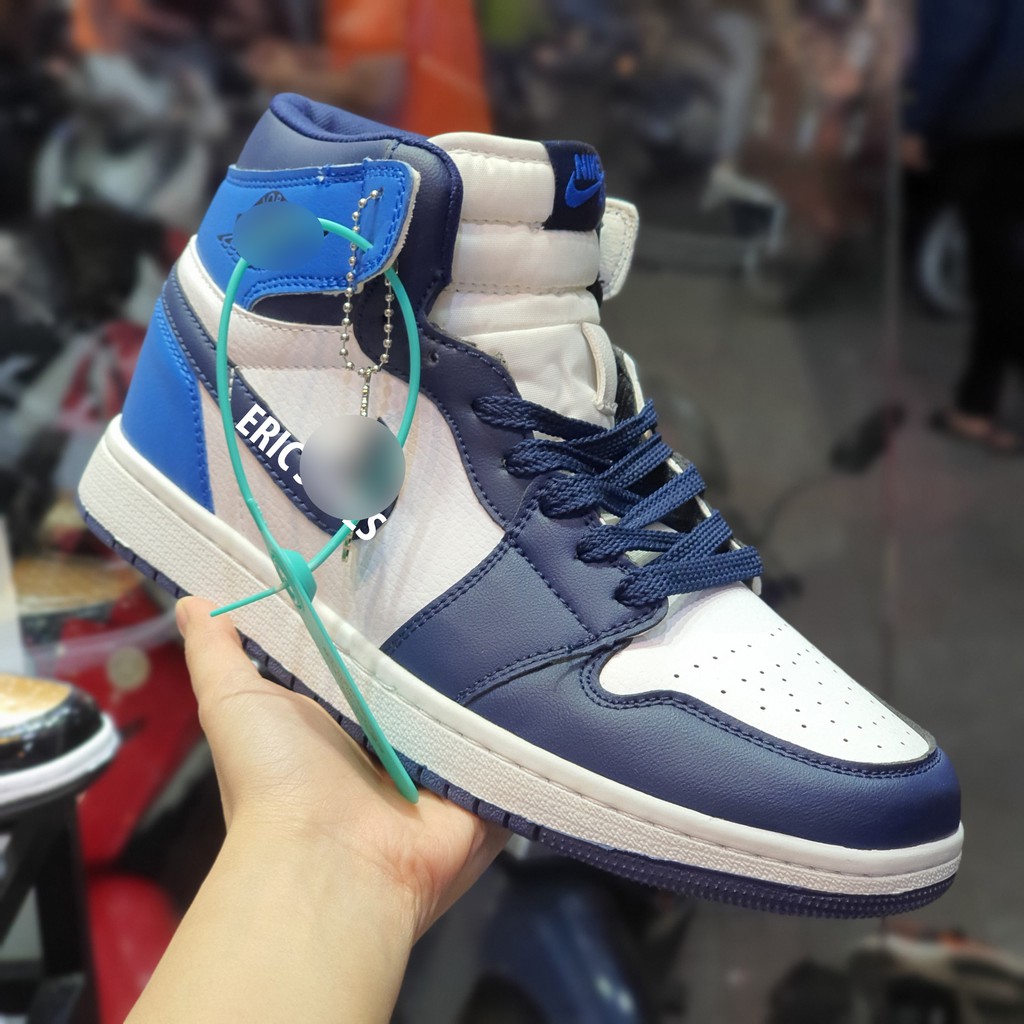 Giày thể thao Jordan, Sneaker Jordan 1 nam cổ cao, Giày bóng rổ hot trend