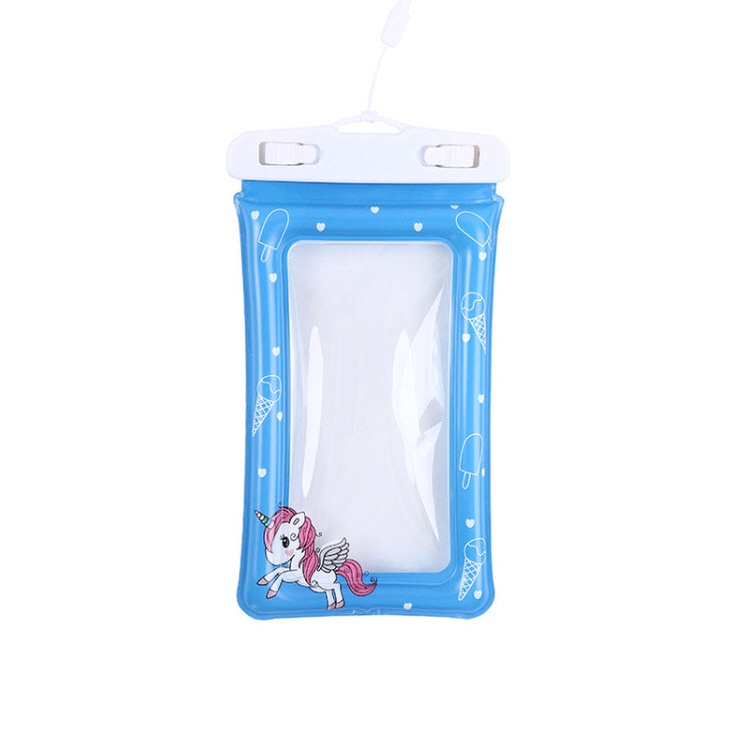 Túi đựng điện thoại chống nước nhiều màu sắc đa dạng hình thú dễ thương, chống nước tuyệt đối.