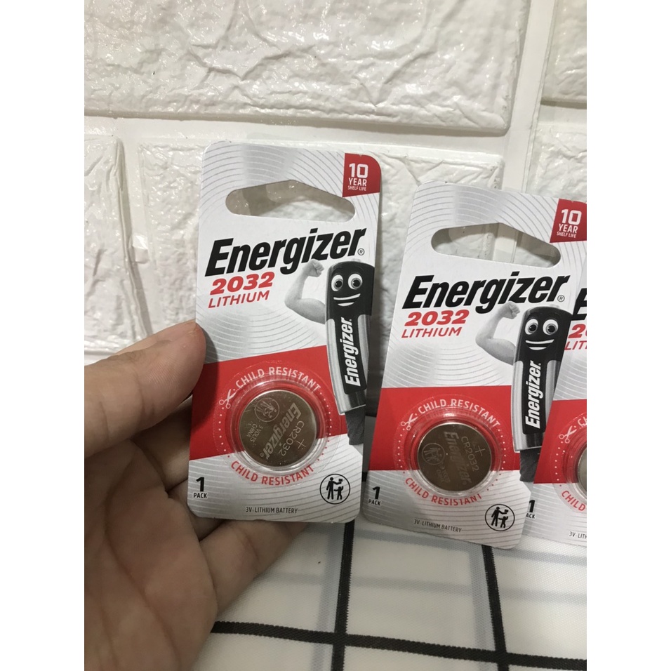 Pin CR2032 Energizer 3V vỉ 1 viên CHÍNH HÃNG CTY DKSH