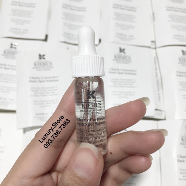 Tinh chất giúp trắng da, mờ thâm nám Kiehl's Dark Spot Solution minisize 4ml