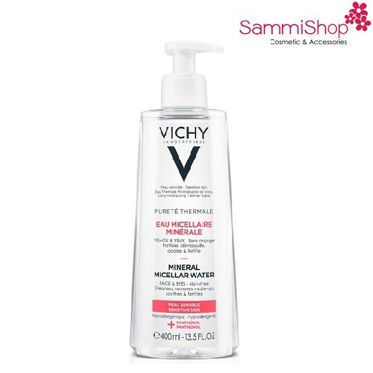 Nước tẩy trang Vichy Purete Thermale Mineral Micellar Water Sensitive Skin