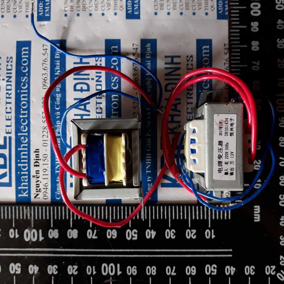 biến áp cách ly 3W, Vout=6/12vac kde2447