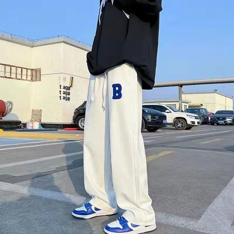 Quần Thể Thao Ống Rộng Thời Trang Hàn Quốc Dành Cho Nam
