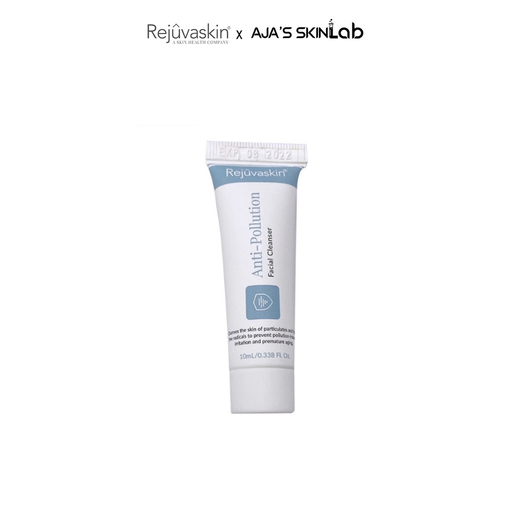 Combo 4 sản phẩm sữa rửa mặt Anti-Pollution, kem mờ sẹo Scar Esthetique và 4 minisize ngừa sẹo, dưỡng da Rejuvaskin