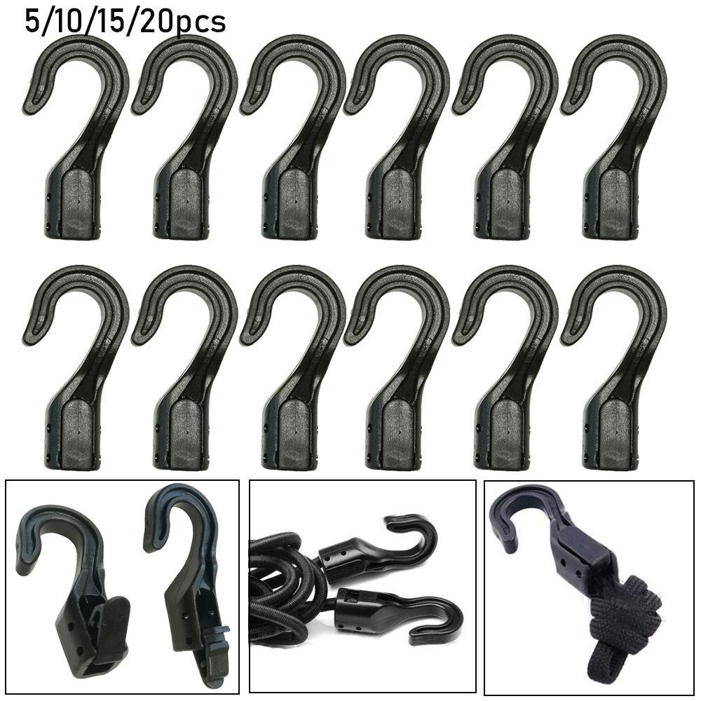 Set 5 / 10 / 15 / 20 Khóa Dây Thừng Đàn Hồi Tiện Dụng Cho Hoạt Động Ngoài Trời