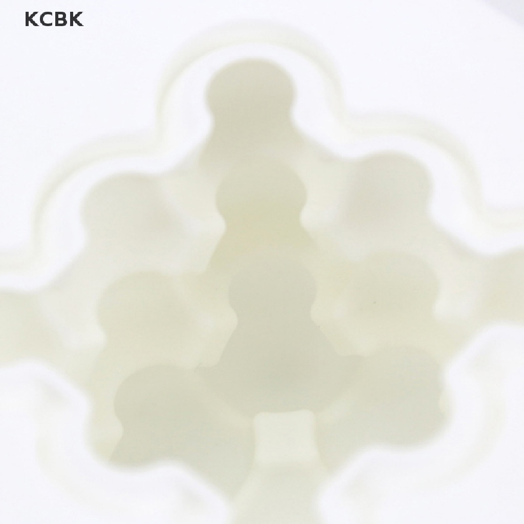 Khuôn Silicone Làm Bánh Mousse 6 Ngăn Tạo Hình Khối Rubik 3D DIY