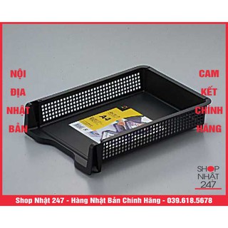 [GIẢM SỐC] Combo 3 Khay đựng tài liệu A4 (có thể xếp chồng) Nội địa Nhật Bản
