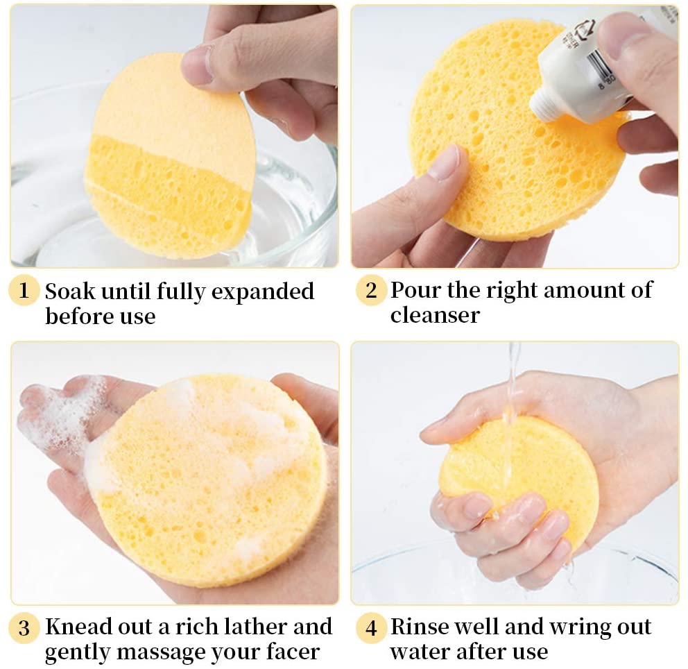 [Hàng mới về] Mút Tẩy Trang Có Thể Tái Sử Dụng Tiện Lợi