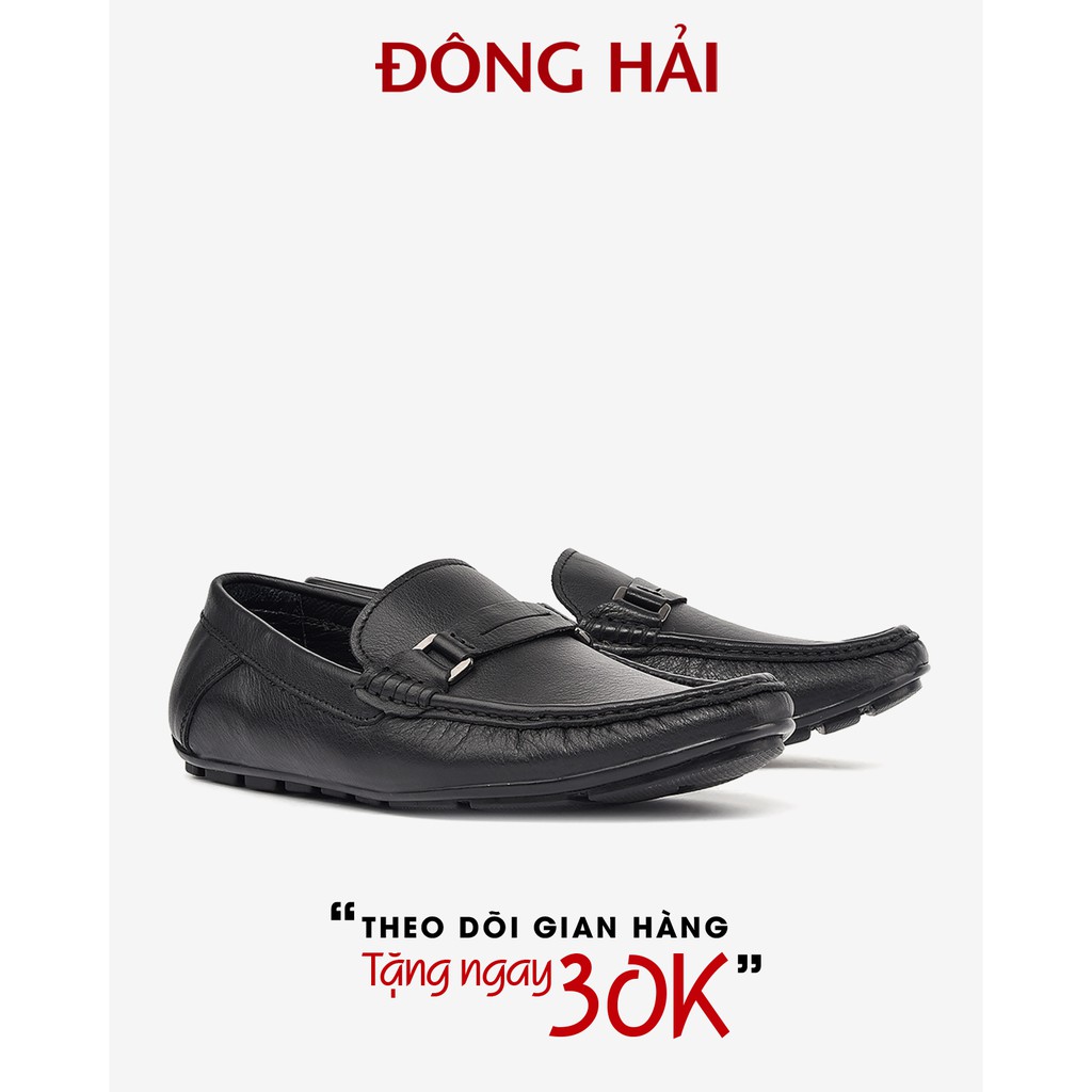 "TẶNG NGAY 30K khi theo dõi gian hàng  "Giày Lười Nam Đông Hải - G0325 (Đen) | BigBuy360 - bigbuy360.vn