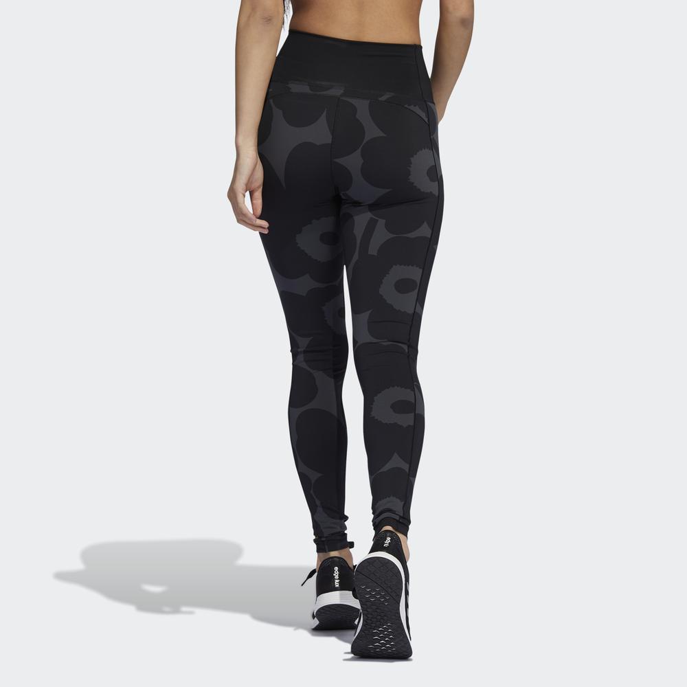 Quần Bó adidas TRAINING Nữ Quần Bó Dáng Dài Believe This Marimekko Màu xám HA3377