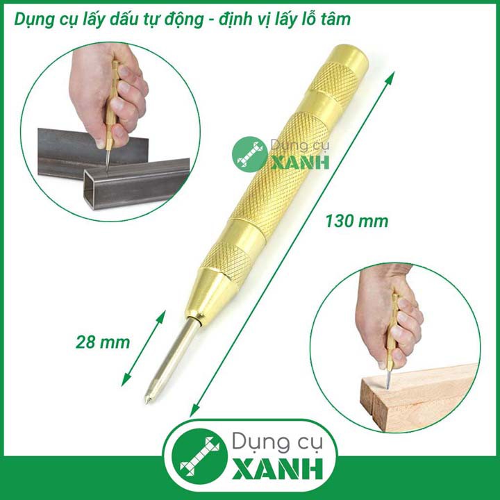 Đục lấy dấu, định tâm lỗ tự động