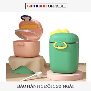 Hộp đựng sữa bột đồ hình khủng long GIMOVI Phân Phối Chính Hãng