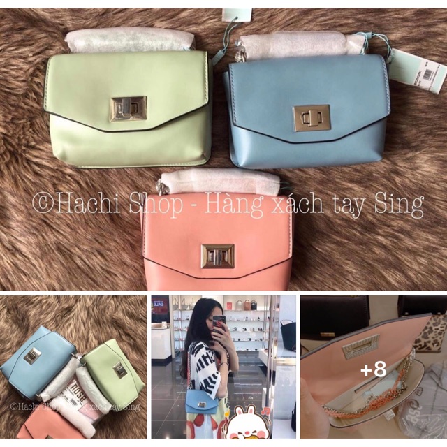 Túi Nose màu pasel cực xinh vợt sale