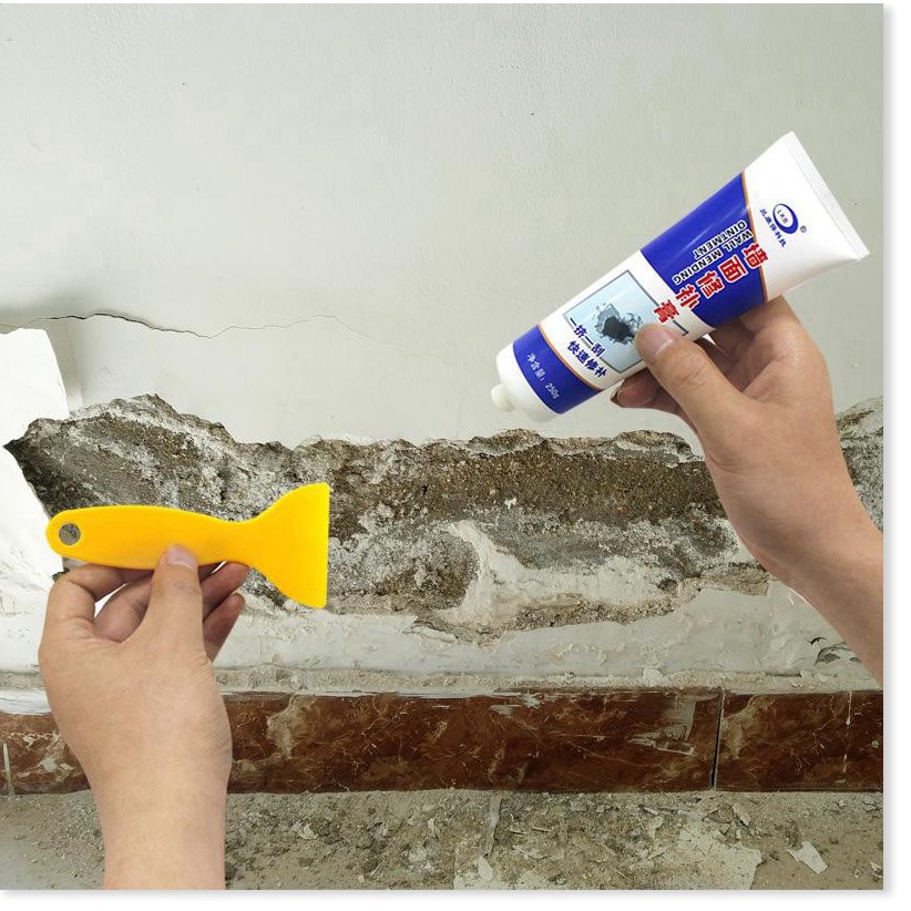 Keo vá vết nứt tườnng nhà 1 ĐỔI 1  Chai keo chống thấm tường 250g, ngăn nước từ ngoài vào bề mặt, bám dính cực tốt.