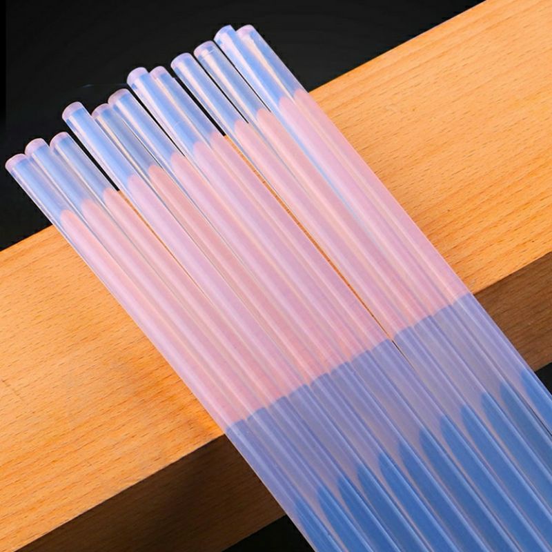 Sét 10 cây Keo nến size 7mm\10mm dùng cho súng bắn keo loại 60w\80W