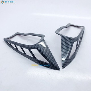 Viền đèn pha Airblade 2016-2019 sơn carbon.