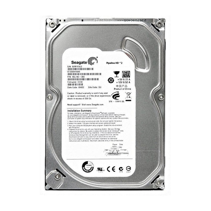 Ổ cứng máy tính bàn hdd seagate 250GB cài sẵn win bảo hành 2 năm